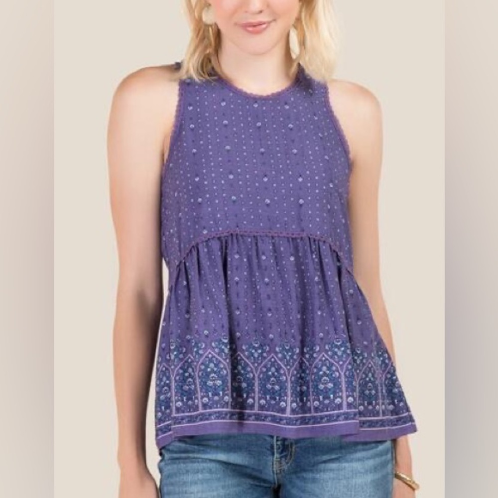 Francesca’s Purple Blouse